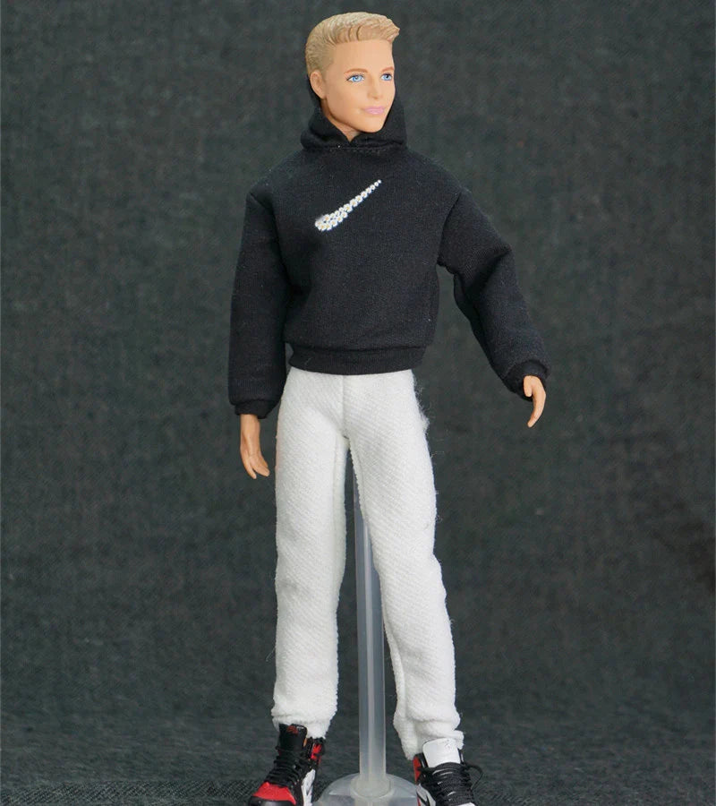 High-Quality 30cm Doll Dress — Clothes for Babi & Ken Dolls, Perfect Birthday & Christmas Gift for Girls