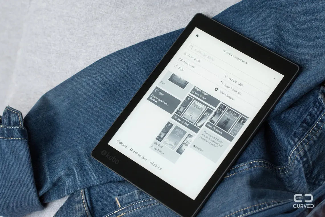 KOBO Aura One 7.8" E-Reader | 300PPI HD Carta E-Ink, IPX8 Waterproof, 8GB WIFI, Two-Color Light