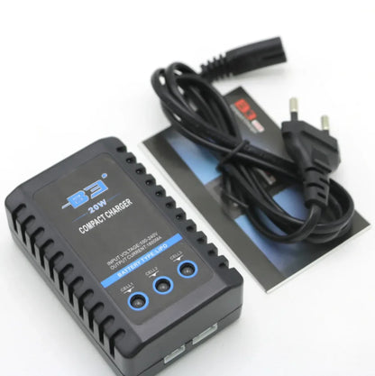 MAX RC B3 20W Pro Compact Balance Charger – 2S 3S 7.4V 11.1V Lithium LiPo Battery Charger