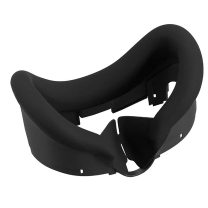 Silicone VR Face Mask for Meta Quest 3 — Sweatproof, Lightproof Facial Interface Cushion, VR Accessories