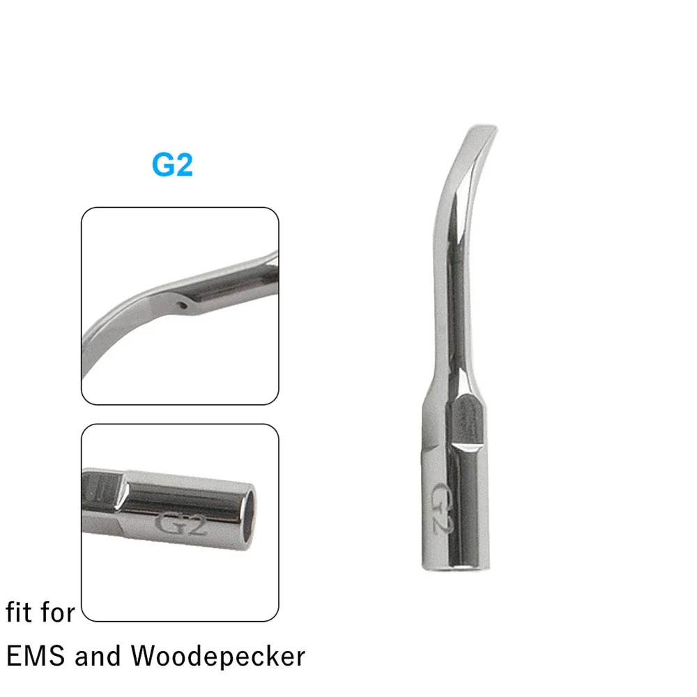 AZDENT Dental Ultrasonic Scaler Tips – Scaling, Periodontics, Endo, Perio Tips for EMS, Woodpecker, DTE, NSK, SATELEC Scalers