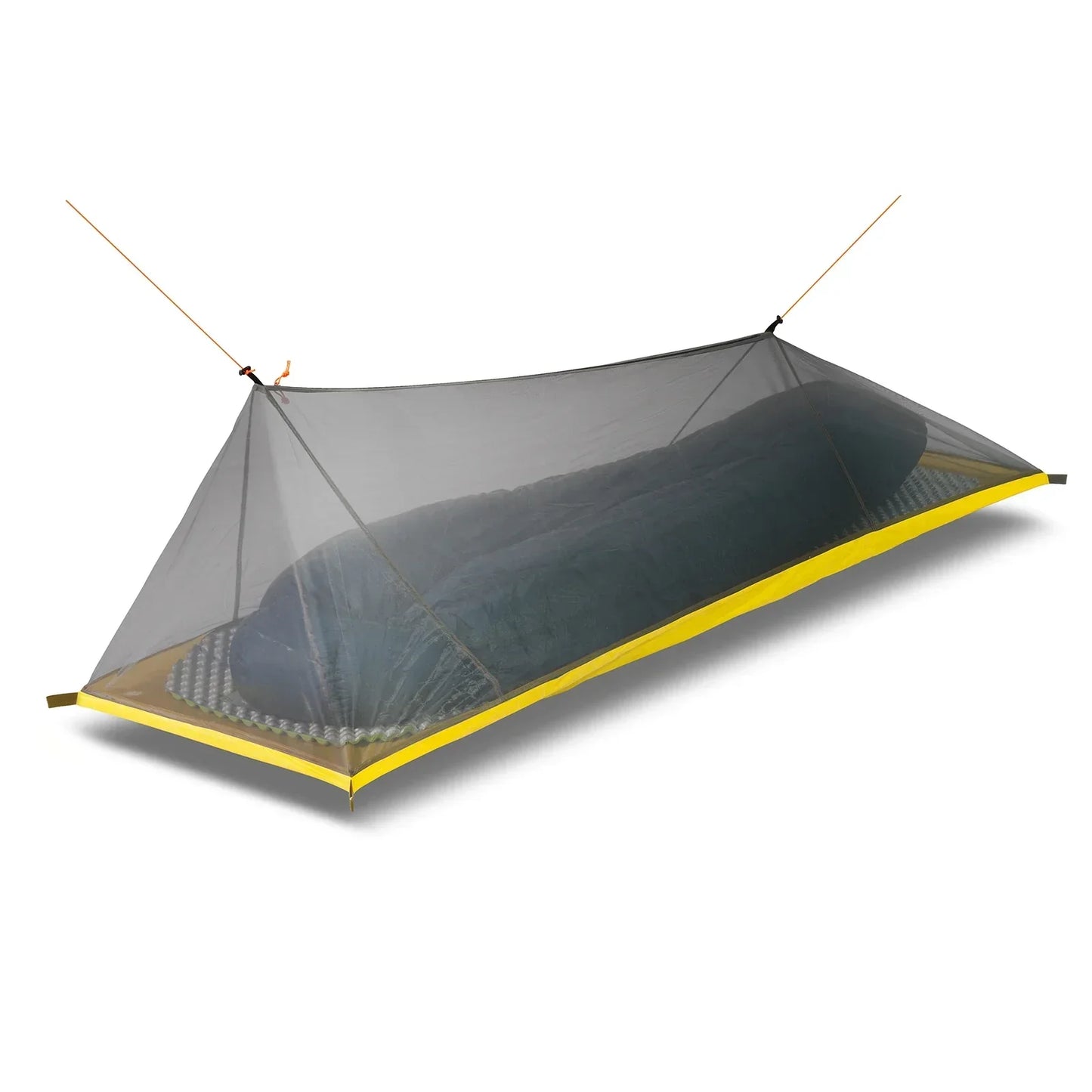 Ultralight 1-Person Camping Tent – 230g/260g Summer Mesh Tent, 40D 210T Nylon, Ventilated Inner Tent with Mosquito Net, 3-4 Season