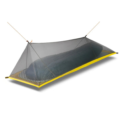 Ultralight 1-Person Camping Tent – 230g/260g Summer Mesh Tent, 40D 210T Nylon, Ventilated Inner Tent with Mosquito Net, 3-4 Season