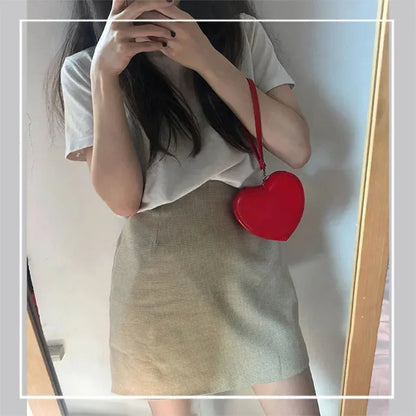 JIOMAY Designer PU Leather Wallet – Cute Heart Purses & Business Wallets for Women & Girls 💖👜