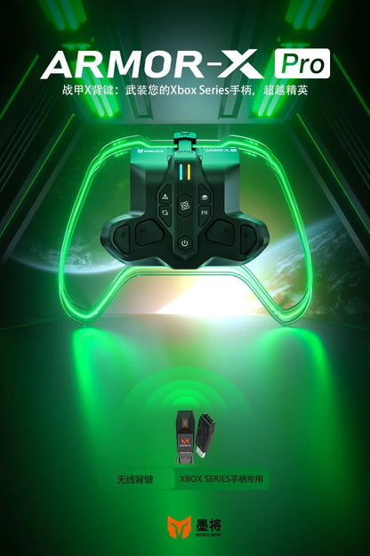 BIGBIGWON Battle Armor XPRO Wireless Back Button – Xbox Series Controller Accessory for Xbox, Switch & PC