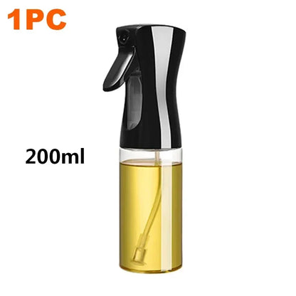 200/300/500ml Oil Spray Bottle – Olive Oil Vinegar Soy Sauce Sprayer Dispenser for Cooking, Baking & Camping