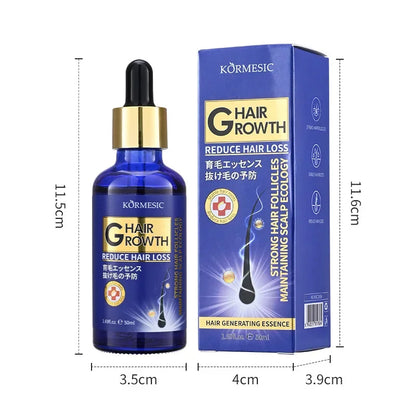 Hair Growth Serum Oil – Anti Hair Loss Treatment for Regrowth, Scalp Repair, Moisturizing & Nourishing Hair Care Solution