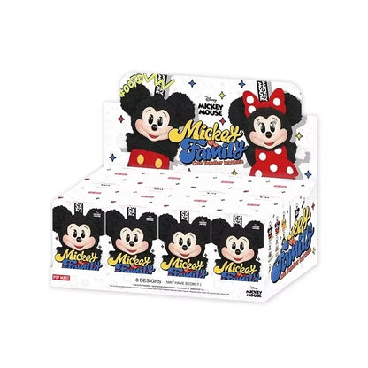 Genuine Pop Mickey Family Keychain Blind Box – Cute Vinyl Anime Figure Decoration Collectible Kid Gift Series