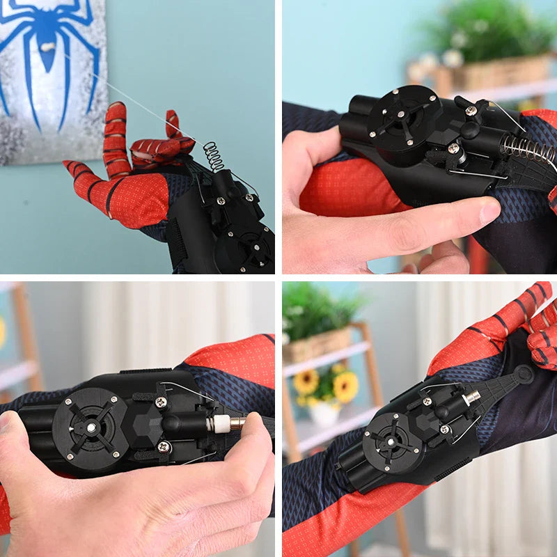 Unleash Your Inner Hero with Spider-Man Web Shooters - Upgraded Version of Peter Parker Cosplay Gadgets Set, Perfect Toys for Children and Kids' Gifts