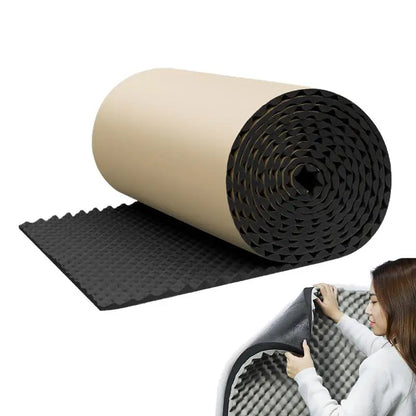 Self-Adhesive Sound Absorbing Acoustic Panels Waterproof Soundproof Pads for Car & Studio