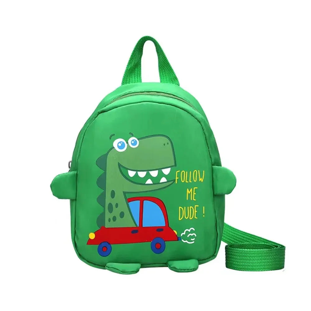 Cute Cartoon Dinosaur Kids Backpack – Anti-Lost Toddler School Bag for Kindergarten & Preschool