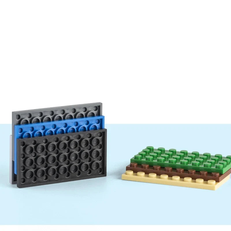 20pcs 4x8 Dot Baseplate Building Blocks - 3035 Bricks Accessories DIY Classic Educational Toys for Kids