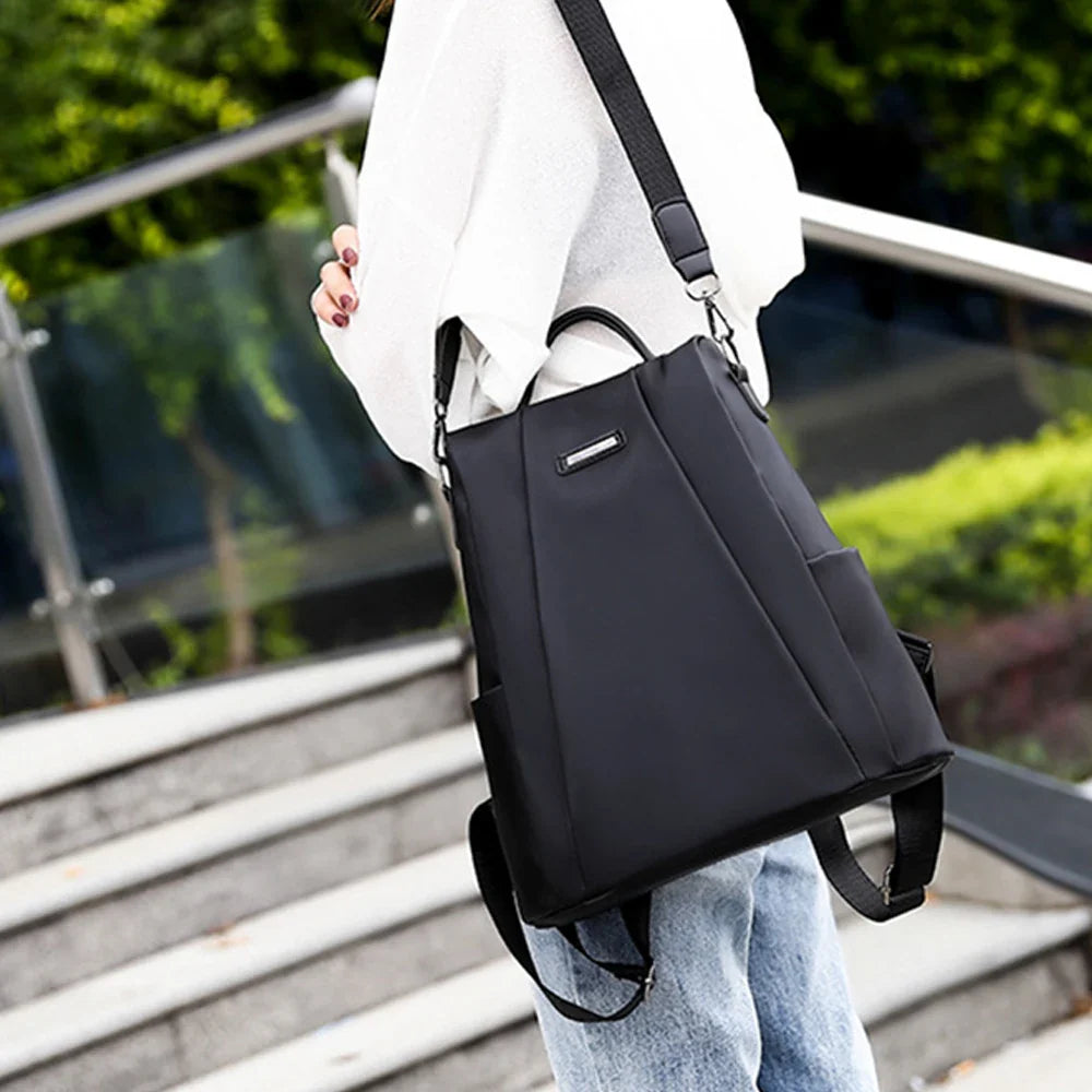 Fashionable Large Capacity Travel Backpack with Anti-Theft Features - MW