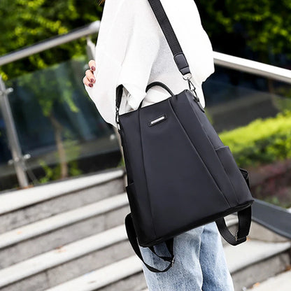 Fashionable Large Capacity Travel Backpack with Anti-Theft Features - MW