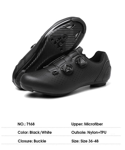 Men’s MTB Cycling Shoes — Flat Dirt & Road Bike Sneakers with SPD Cleats