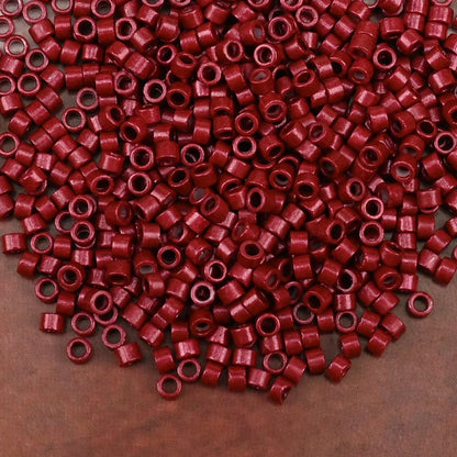 2.5mm Mini Glass Cylinder Beads – Antique Pearl Color Craft Beads for DIY Bracelets & Necklaces Jewelry Making Accessories