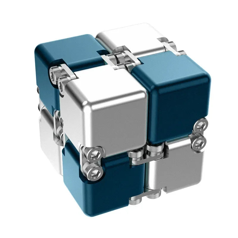 Fashion Metal Infinite Magic Cube – Upgraded Disassembled Intelligence & Decompression Toy