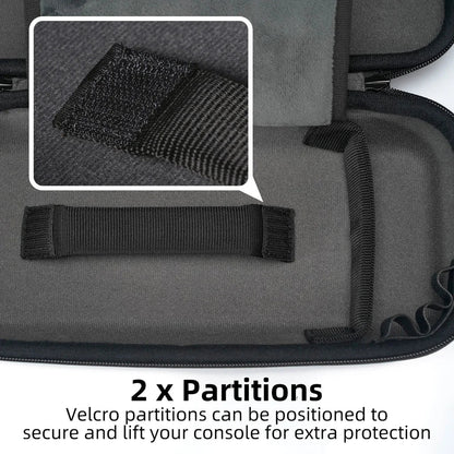 Skull & Co. MaxCarry Travel Case – Protective Carrying Bag for Steam Deck, ROG Ally & Handheld Consoles