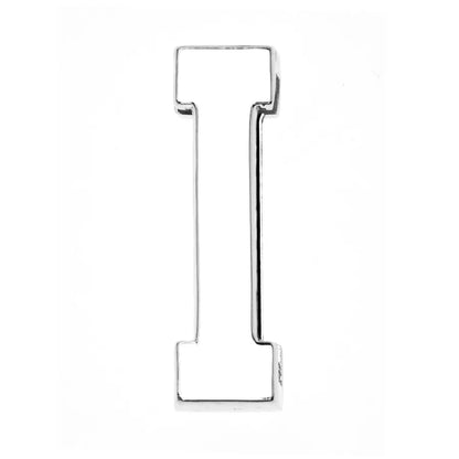 12PCS 30mm Chrome Alphabet Slide Charms A–Z – DIY Bracelet, Wristband, Pet Collar & Jewelry Making Beads