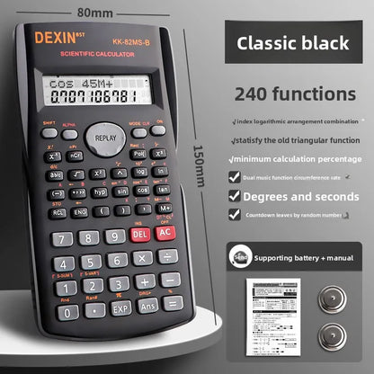 Student Scientific Calculator for Exams – Electronic Accounting & Math Functions, Primary School to CPA Use, Grade 4 Special Purpose Calculator