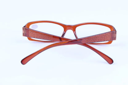High Power Reading Glasses +400/+450/+500/+550/+600 – Unbreakable Presbyopic Eyewear for Farsighted Users