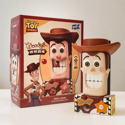 Woody Big Teeth Building Block Model Kit - Creative Desktop Assembly & Party Game Toy