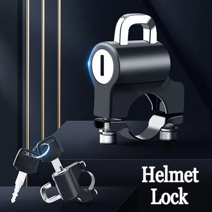 Neutral Helmet Lock for Electric Vehicles | Anti-Theft Motorcycle & Battery Safety Wire Rope Lock