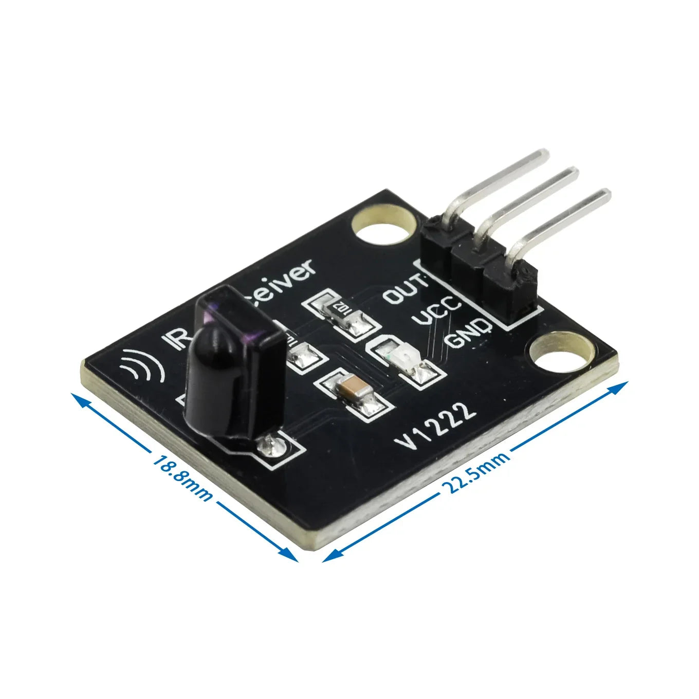 IR Infrared Transmitter & Receiver Module – 38kHz Digital Sensor for Arduino Electronic Projects