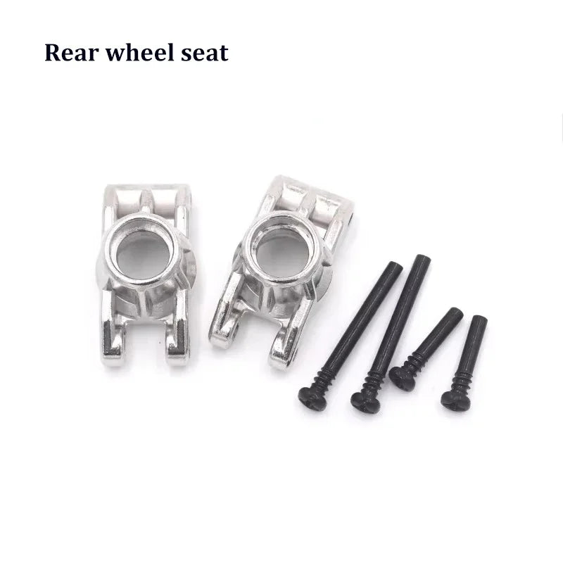 SCY Metal Upgrade Kit — Rear Suspension Hub, Rod, Swing Arm, Gear Bearing, Steering Cup & Drive Shaft for 16101Pro, 16102Pro, SG116 Max