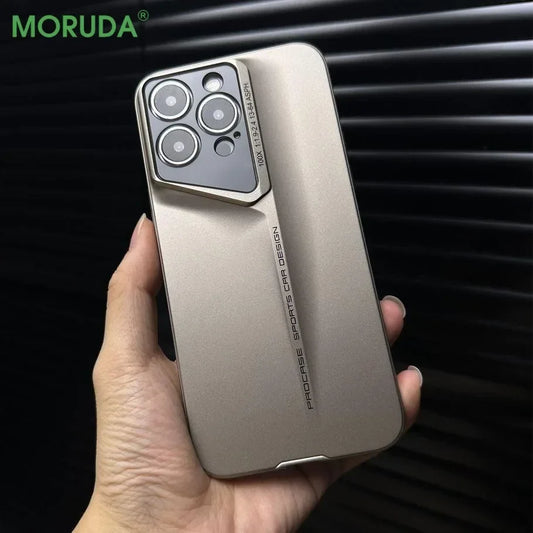 16 ProMax Plus Ultra-Thin Matte PC Phone Case – Full Lens Protective Hard Bumper Cover for iPhone 15 ProMax, 14, 16 Pro Max & 15Pro
