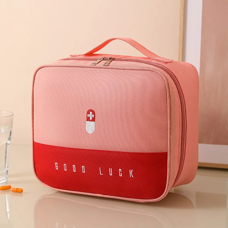 Portable Medicine Box – Compact Pill Organizer for Travel & Daily Use