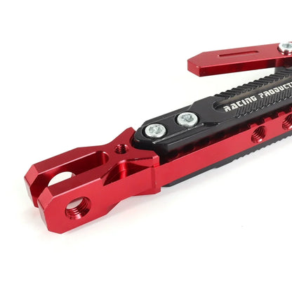 Metal Motorcycle Side Kickstand - Heavy Duty Foot Bracket Parking Stand for Stable Motorbike Support