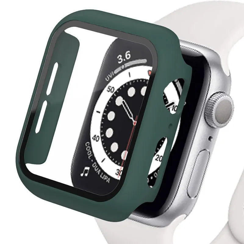 Apple Watch Protective Case - PC Bumper Screen Protector Cover for Series Ultra 2, 9, 8, 7, 6, SE 38mm-49mm