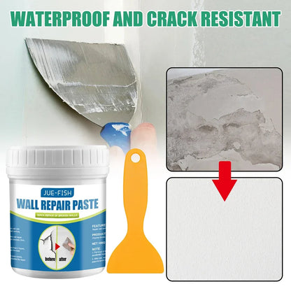 100g Multipurpose Ceramic Repair Adhesive – Strong Bonding Professional Repair Agent with Scraper for Bathroom Walls & Floors