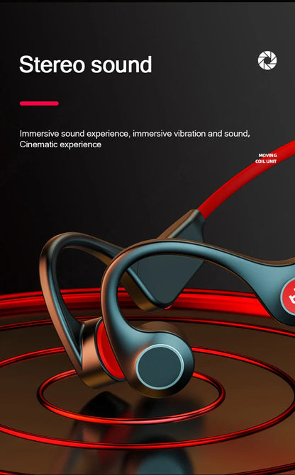 Lenovo X3 Pro Bone Conduction Earphones – Wireless Bluetooth HiFi Ear-Hook Headset with Mic, Waterproof Earbuds