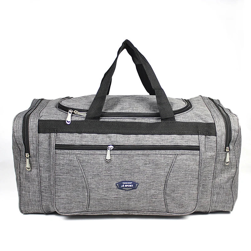 Oxford Waterproof Men’s Travel Bag — Large Capacity Hand Luggage, Weekend Duffle & Business Gym Bag