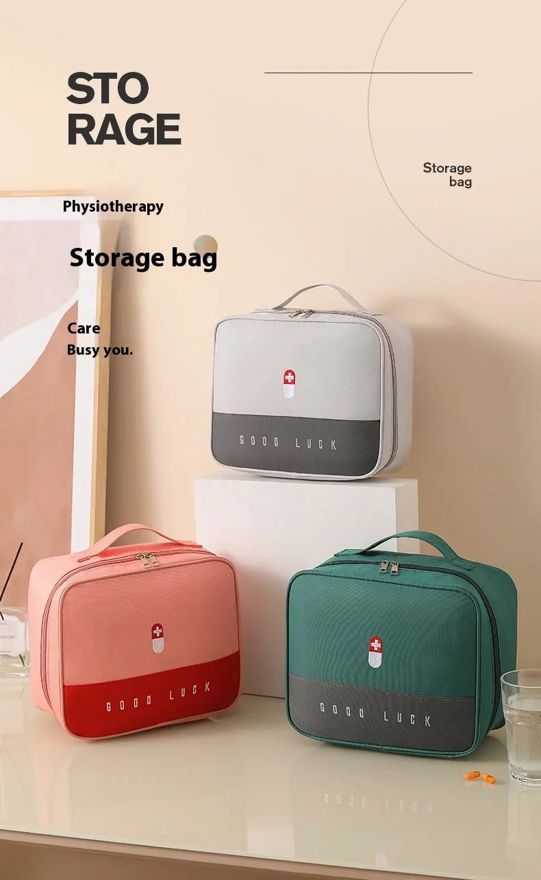 Portable Medicine Box – Compact Pill Organizer for Travel & Daily Use