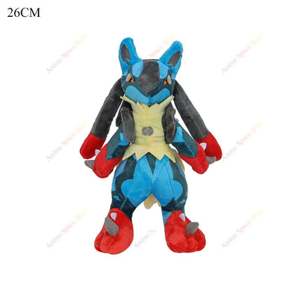 Pokémon Plush Toy Set Shiny Gyarados Charizard Mega Rayquaza Lucario Ho-Oh Zorua Butterfree Anime Stuffed Animals Kids Christmas Gift Plushies