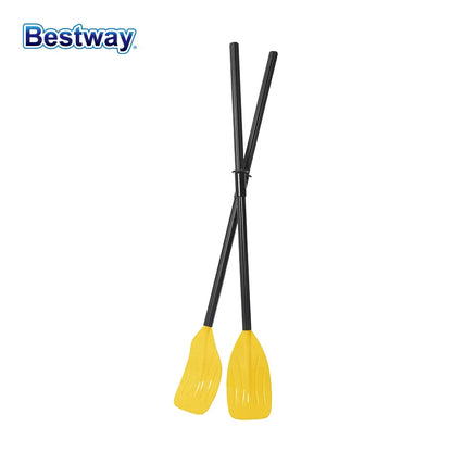Bestway 61136/61140/61142/61146 Heavy-Duty Inflatable Kayak – 1-3 Person PVC Rafting Boat for Adventure & Thrilling Rides
