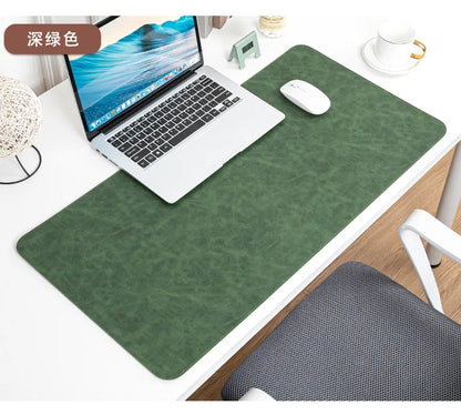 Waterproof PU Desk Pad – Large Non-Slip Mouse Pad & Keyboard Mat for Computer Laptop, Easy to Clean Protective Cover