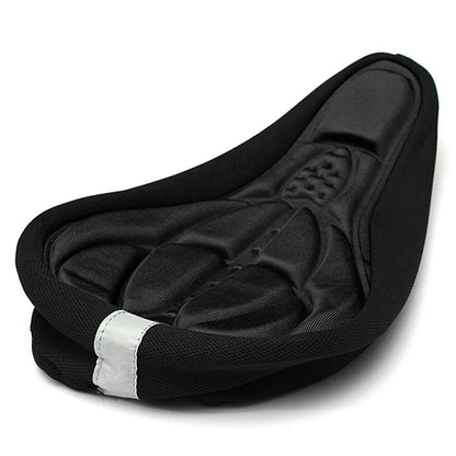 Soft 3D Padded Cycling Saddle Seat Cover – Comfortable Foam Cushion for MTB & Bicycle, Accessory for Better Ride