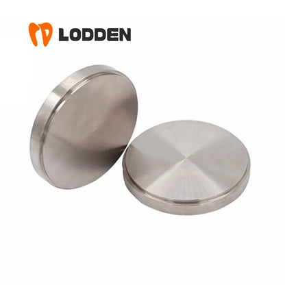 LODDEN 98mm GR2/GR5 Dental Titanium Disc — CAD/CAM Milling Block for Implants, Abutments & Dental Framework
