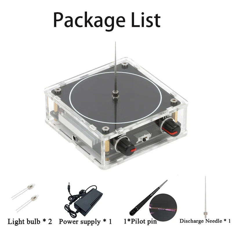 Bluetooth Music Tesla Coil – Arc Plasma Speaker with Wireless Transmission, Experimental Desktop Toy Model