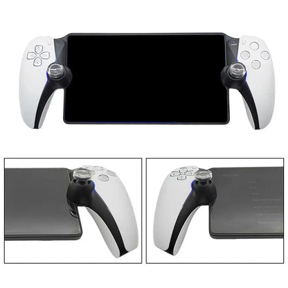 Rocker Cap for PlayStation Portal - Transparent Liquid Silicone Game Controller Cover & Thumb Grip for PS5