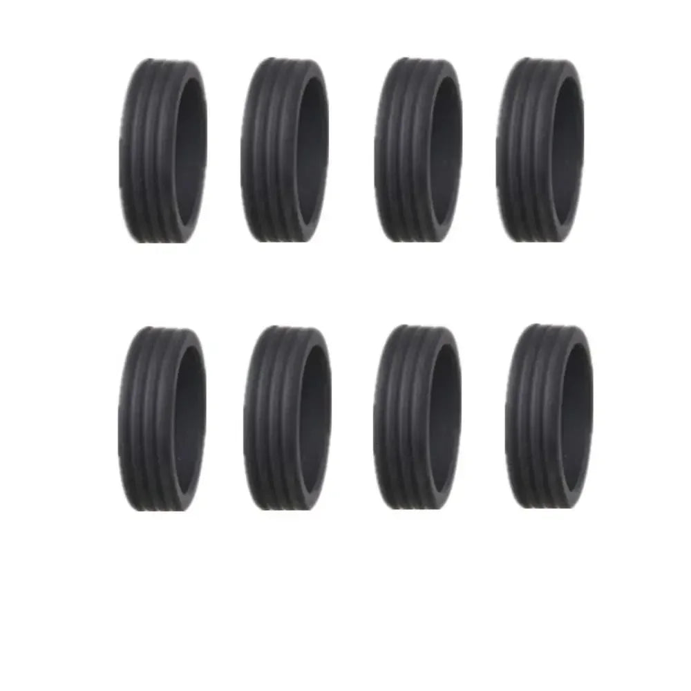 4/8PCS Travel Luggage Wheel Protectors — Noise-Reducing Caster Covers for Suitcase Trolley Boxes