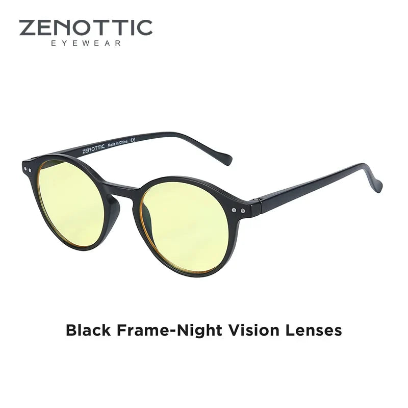 ZENOTTIC Retro Polarized Small Round Sunglasses – Vintage UV400 Shades for Men & Women 2023–2024