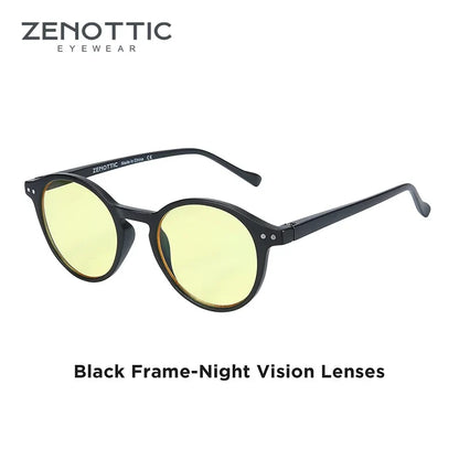 ZENOTTIC Retro Polarized Small Round Sunglasses – Vintage UV400 Shades for Men & Women 2023–2024