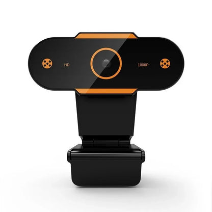 1080P HD Auto Focus Webcam – USB PC Camera with Microphone for Video Calls, Online Teaching & Office Meetings