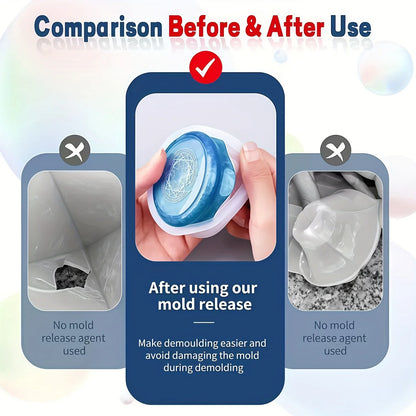 Universal Epoxy Mold Release Spray – Resin Demold Agent for Easy, Smooth Mold Removal