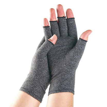 Compression Arthritis Gloves - Half Finger Wrist Support for Joint Pain Relief